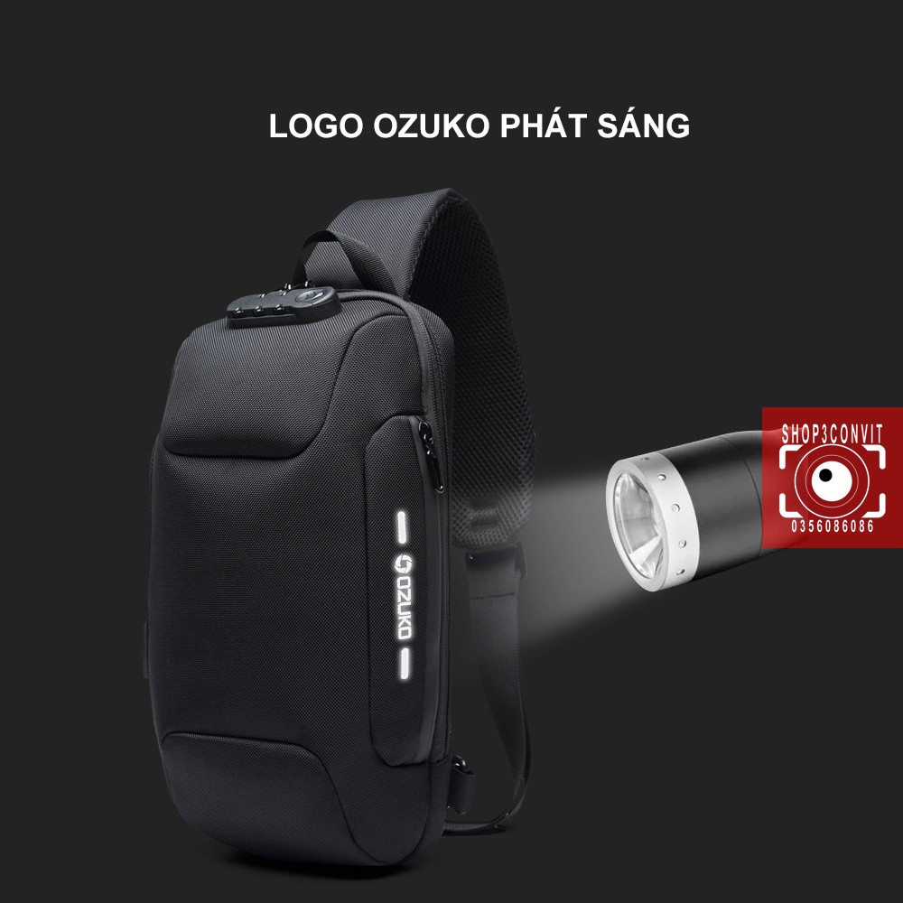 Túi đeo chéo 4.0 thương hiệu Ozuko