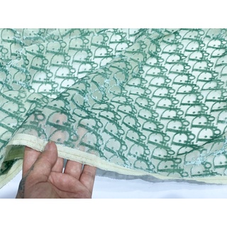 Vải Nhung Dập Hoa Nổi