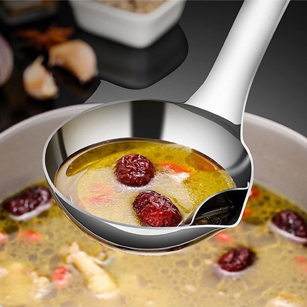 Muỗng Lọc Dầu Tay Cầm Dài Tiện Dụng Cho Nhà Bếp