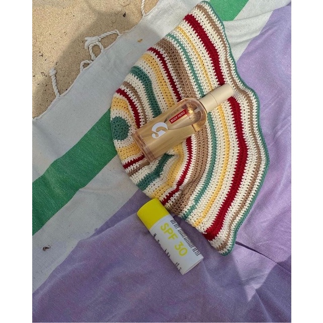 Mũ bucket vành bèo phối màu handmade