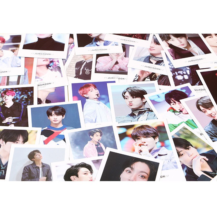 Lomo card BTS EXO TFBOYS WANNA ONE hộp nhựa 45 tấm