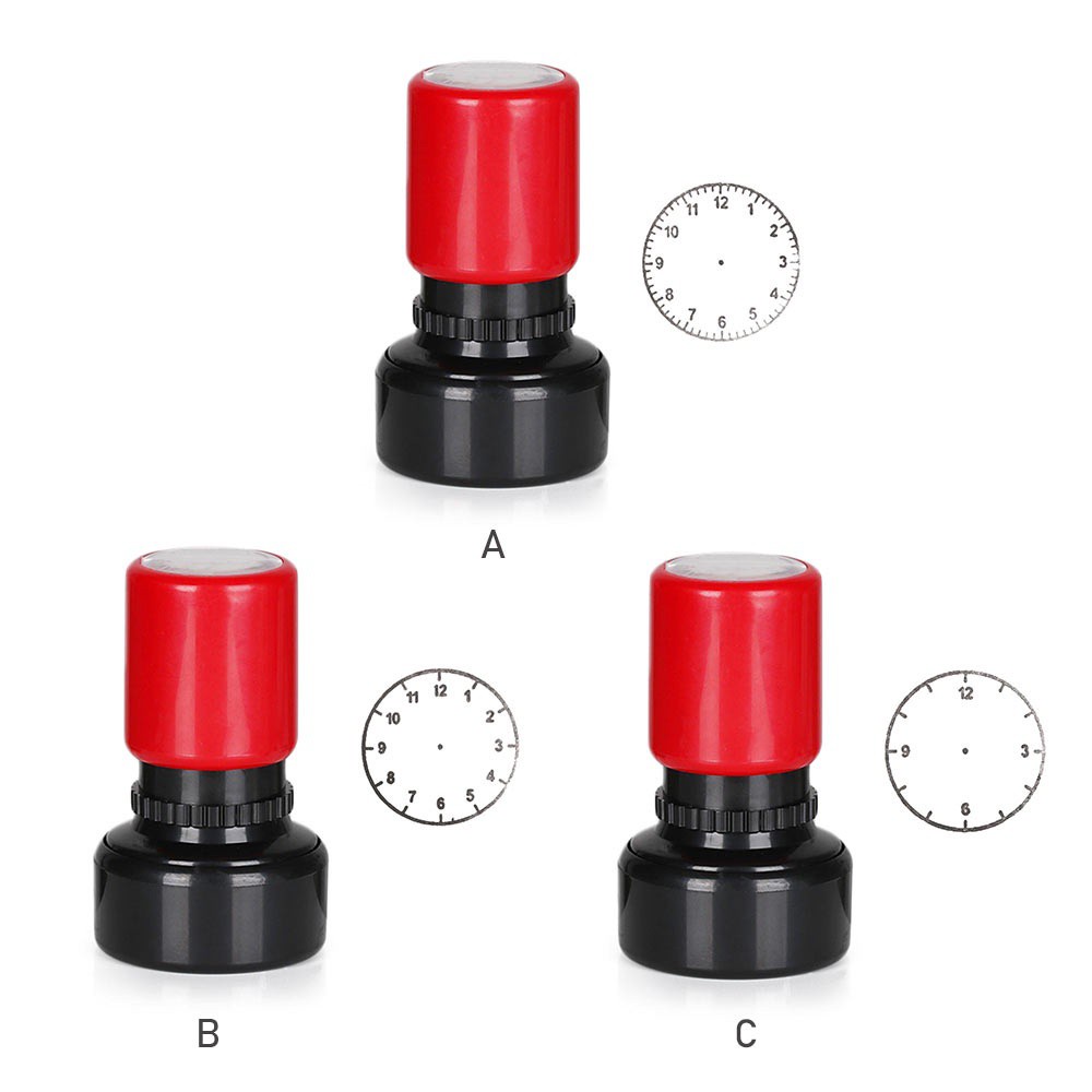 Con Dấu In Hình Đồng Hồ Dùng Dạy Học Cho Bé