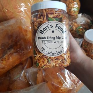 Khô gà lá chanh 400gr