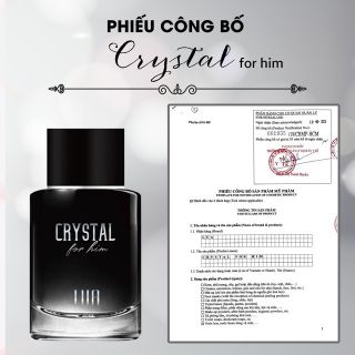 [Chính Hãng] Nước hoa nam Lua CRYSTAL FOR HIM 60ml