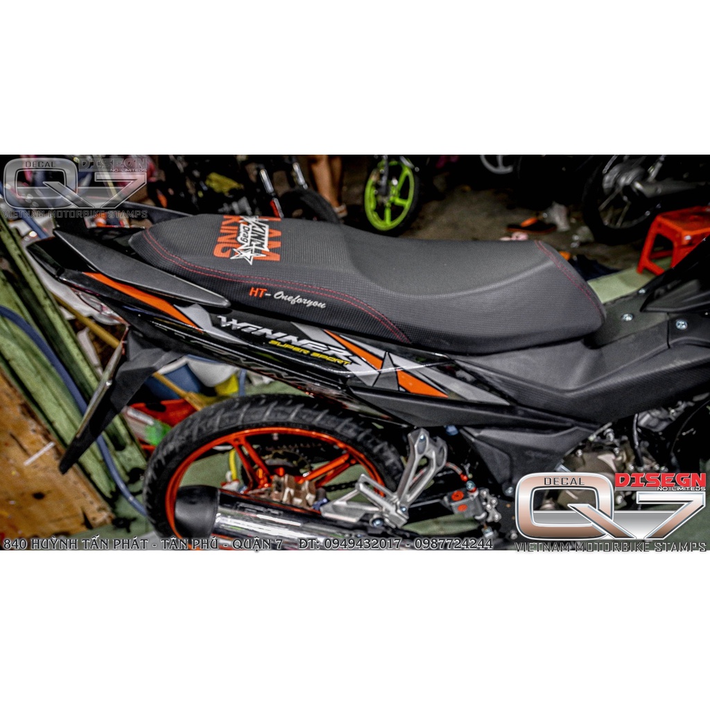 Tem Rời WINNER V1 CAM ĐEN