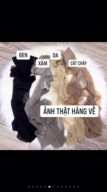 Quần tất giấy tàng hình siêu dai