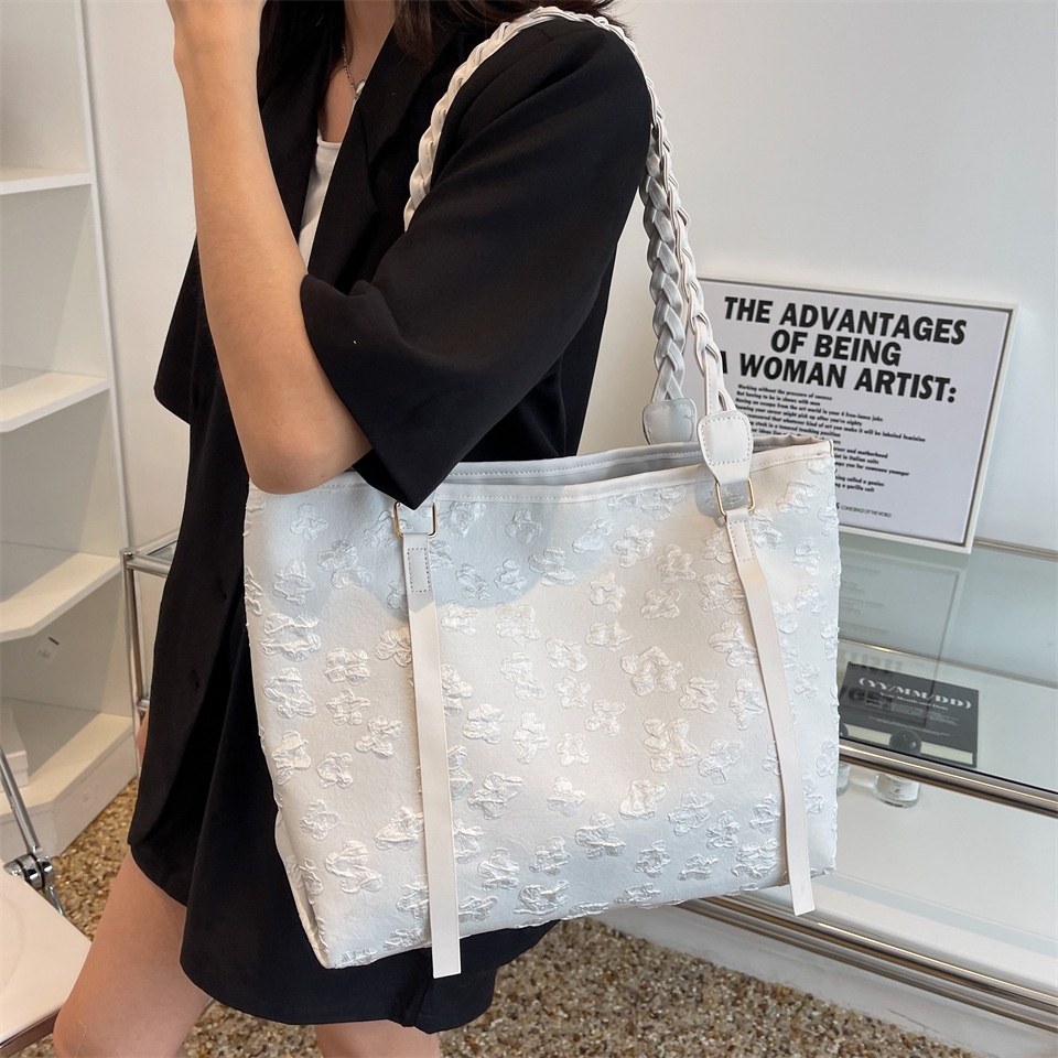 Túi Xách Cỡ Lớn Màu Trơn Thời Trang Đơn Giản Cho Nữ 2022