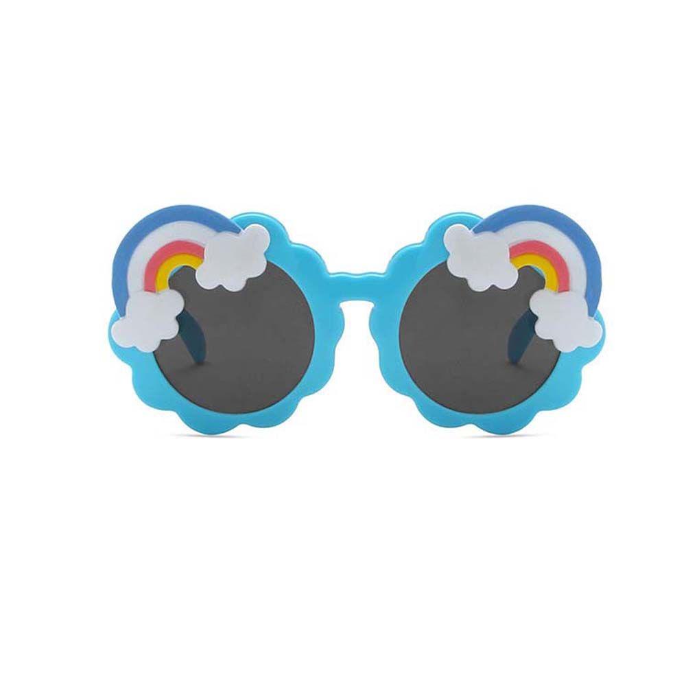 Kính Mát Tròng Màu Cầu Vồng Dễ Thương Phong Cách Hàn Quốc WMES15H Cho Bé Gái