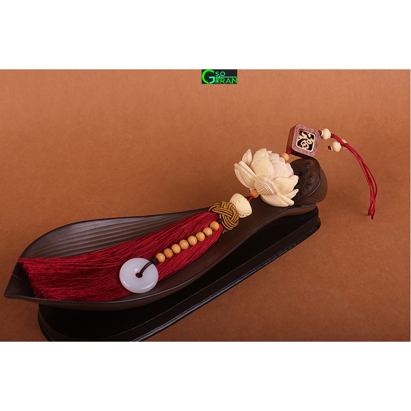 Khánh Liên Hoa Trang Trí Xe Hơi , Dây Treo Sen Gỗ Hoàng Dương Trang Trí Ô Tô | BigBuy360 - bigbuy360.vn