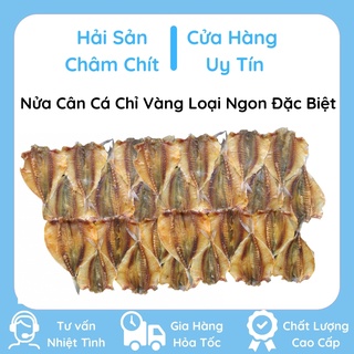 Nửa Cân Cá Chỉ Vàng Loại Ngon Đặc Biệt - HSD 6 Tháng