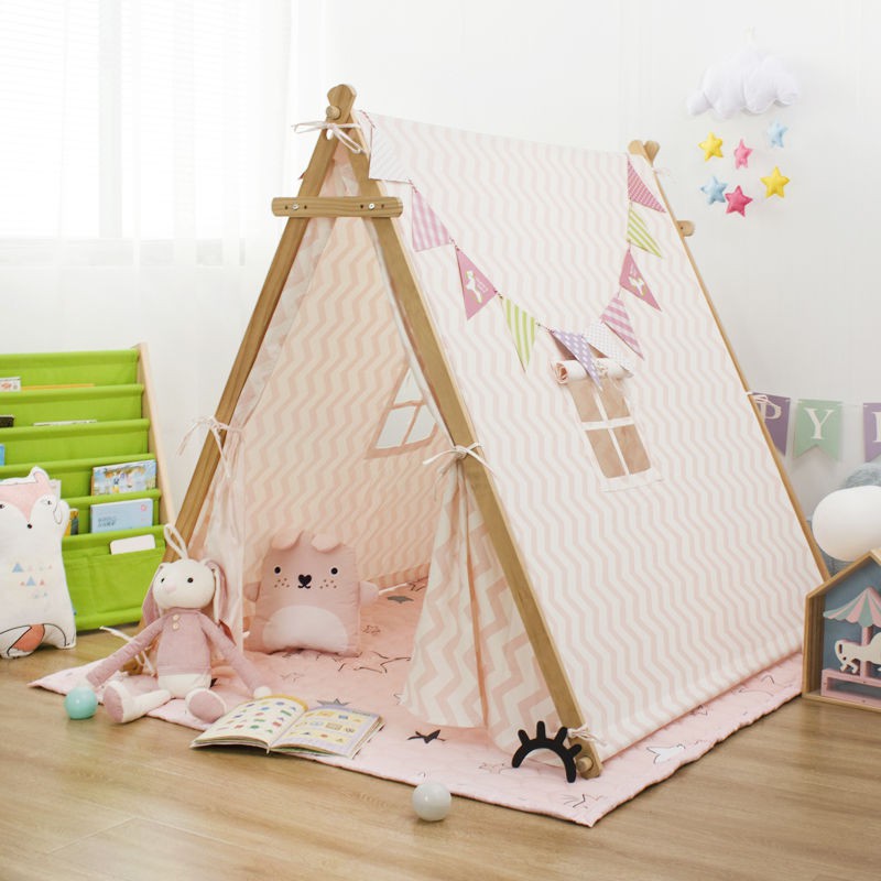 Lều trong nhà trẻ em cô gái công chúa chơi bé riêng giường ngủ quà tặng khuyến mãi <