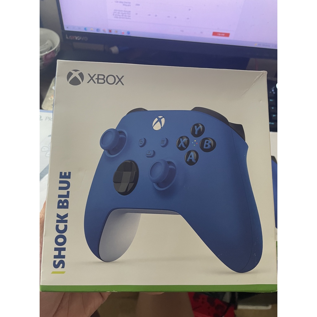 Tay Cầm Xbox One S/X Xanh Dương Chính Hãng Chơi Game Tối Ưu Cho FO4 / FO3 / PC