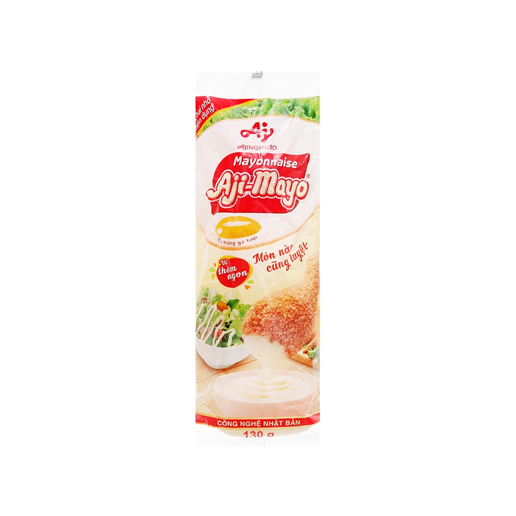 1/6 Sốt mayonnaise Aji-mayo Ajinomoto chua béo chai 130g