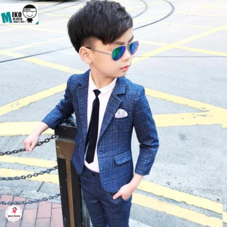 Vest cho bé trai 9 10 11 13 14 tuổi ☑️ bộ vest trẻ em 12 tuổi ☑️ Thời trang mặc tết, dự tiệc cho bé 30kg 35kg 40kg