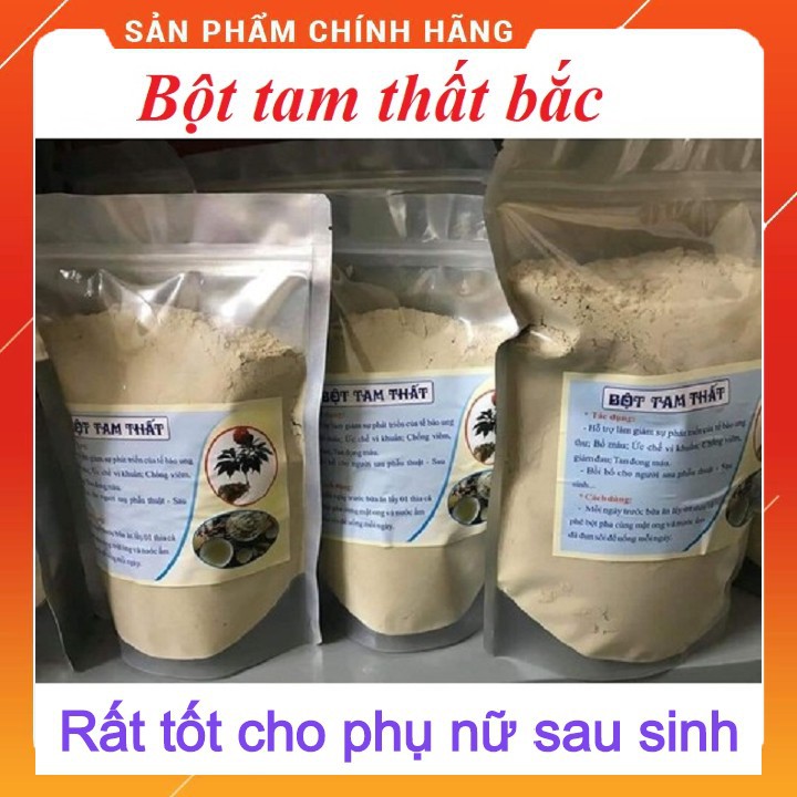 Bột tam thất nguyên chất 100g bột say từ củ, bột nguyên chất, bổ dưỡng an thần | BigBuy360 - bigbuy360.vn
