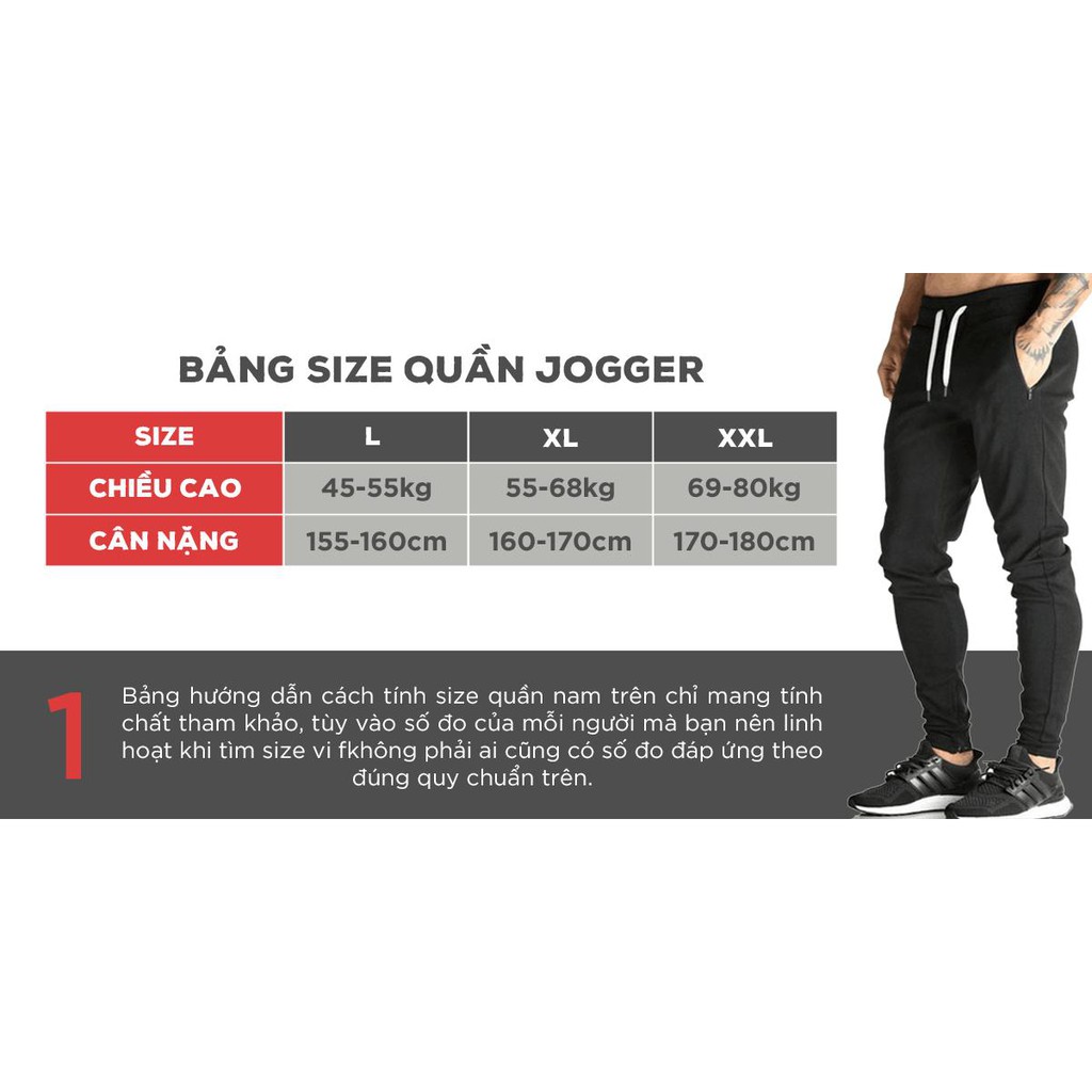 Quần jogger kaki nam dáng thể thao cao cấp