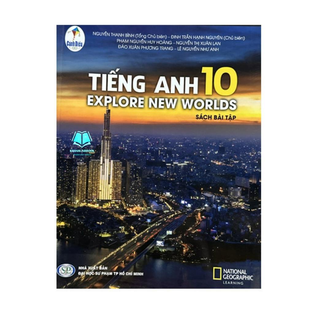 Sách - Combo Tiếng Anh 10 Explore New Worlds - Học Sinh + Bài tập ( Cánh Diều )