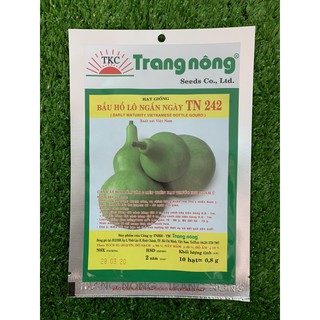 HẠT GIỐNG BẦU HỒ LÔ NGẮN NGÀY TN242 TRANG NÔNG