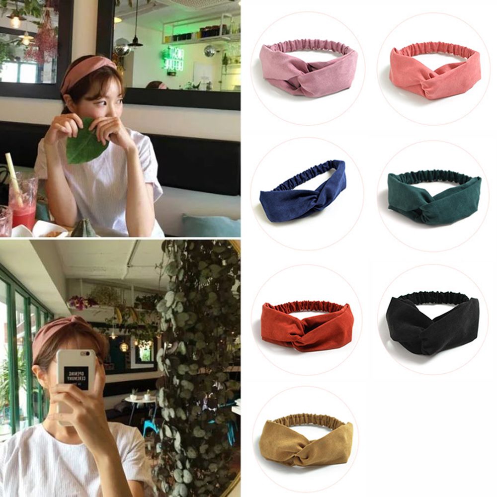 Turban kẻ sọc thắt nơ