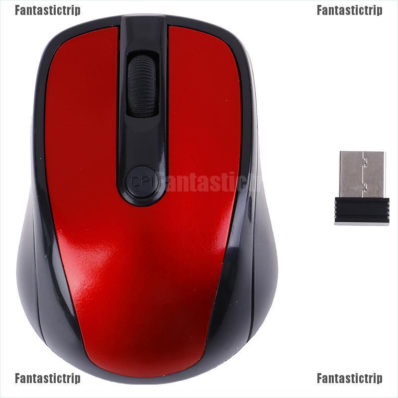 Fantastictrip Optical wireless mouse mice usb mouse 2.4ghz with mini usb dongle for pc