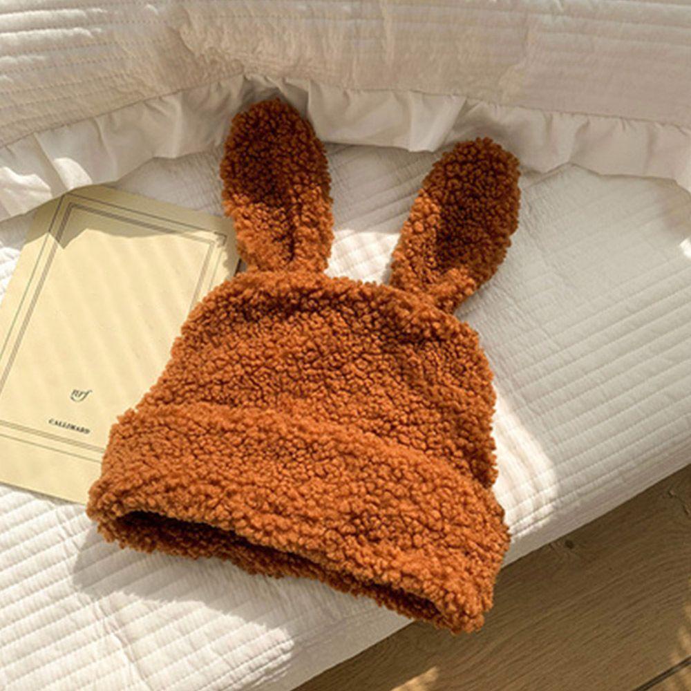 Mũ Beanie Tai Thỏ Mềm Mại Thời Trang Thu Đông Đáng Yêu