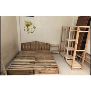GIƯỜNG PALLET GỖ GIÁ RẺ