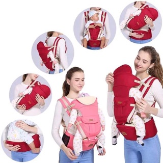 Địu em bé cho mẹ