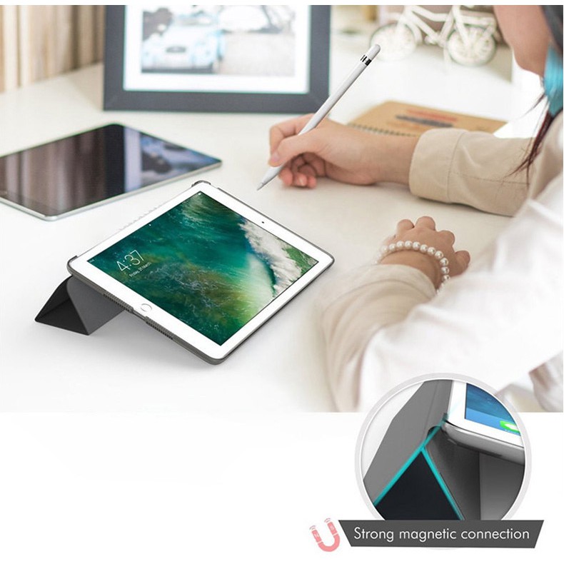 ipad pro 12.9 inch đầy đủ mẫu máy tính bảng vỏ bao da chống rơi bao da unisex thế hệ mới