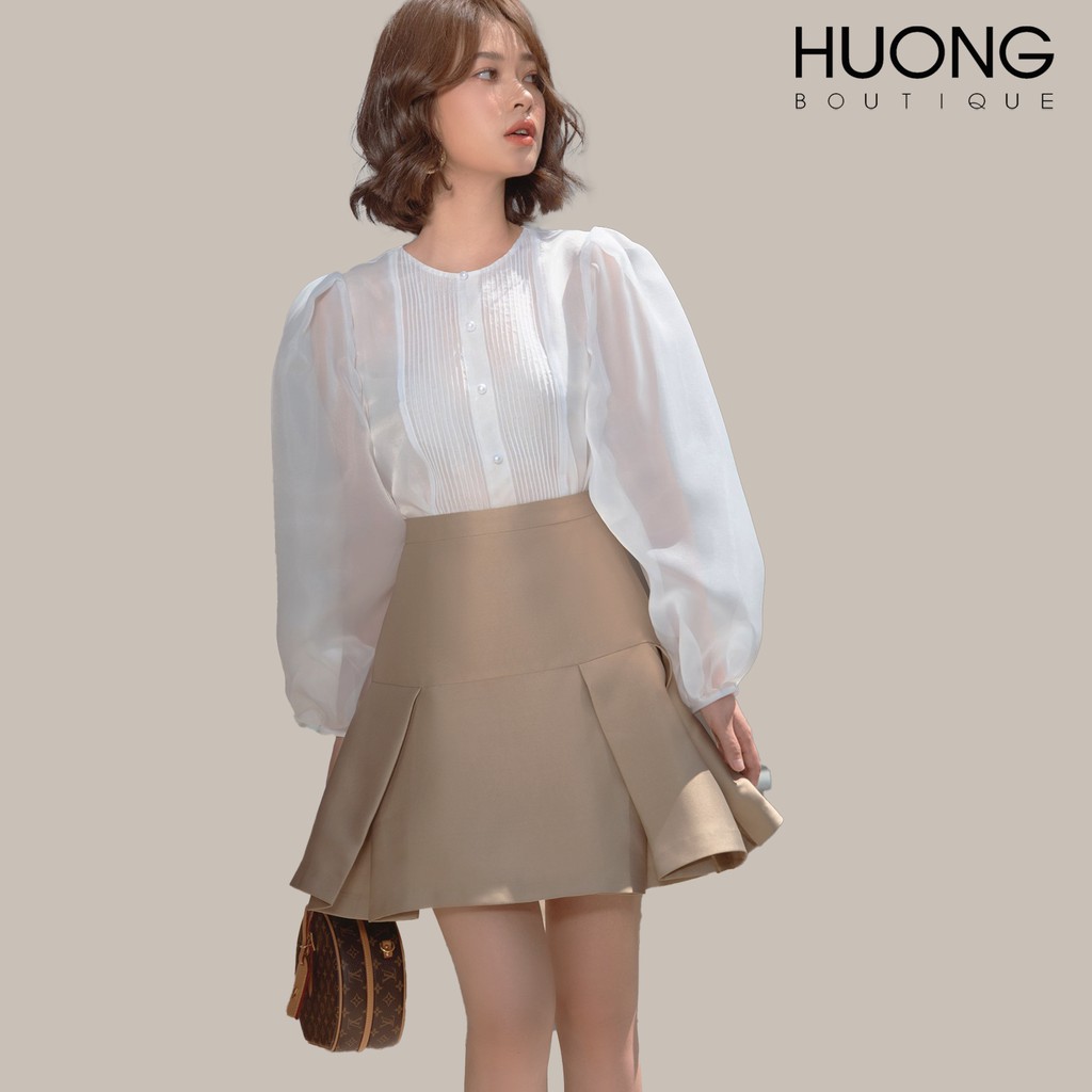 Chân váy chữ A nữ HB HUONGBOUTIQUE HBZ292