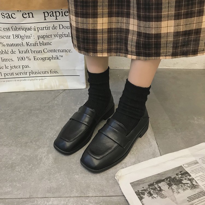 Giày Da Ulzzang Phong Cách Vintage Giá Rẻ ULZ001-ZOEE