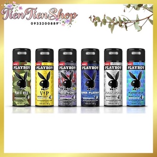 Xịt khử mùi toàn thân Playboy nam 150ml