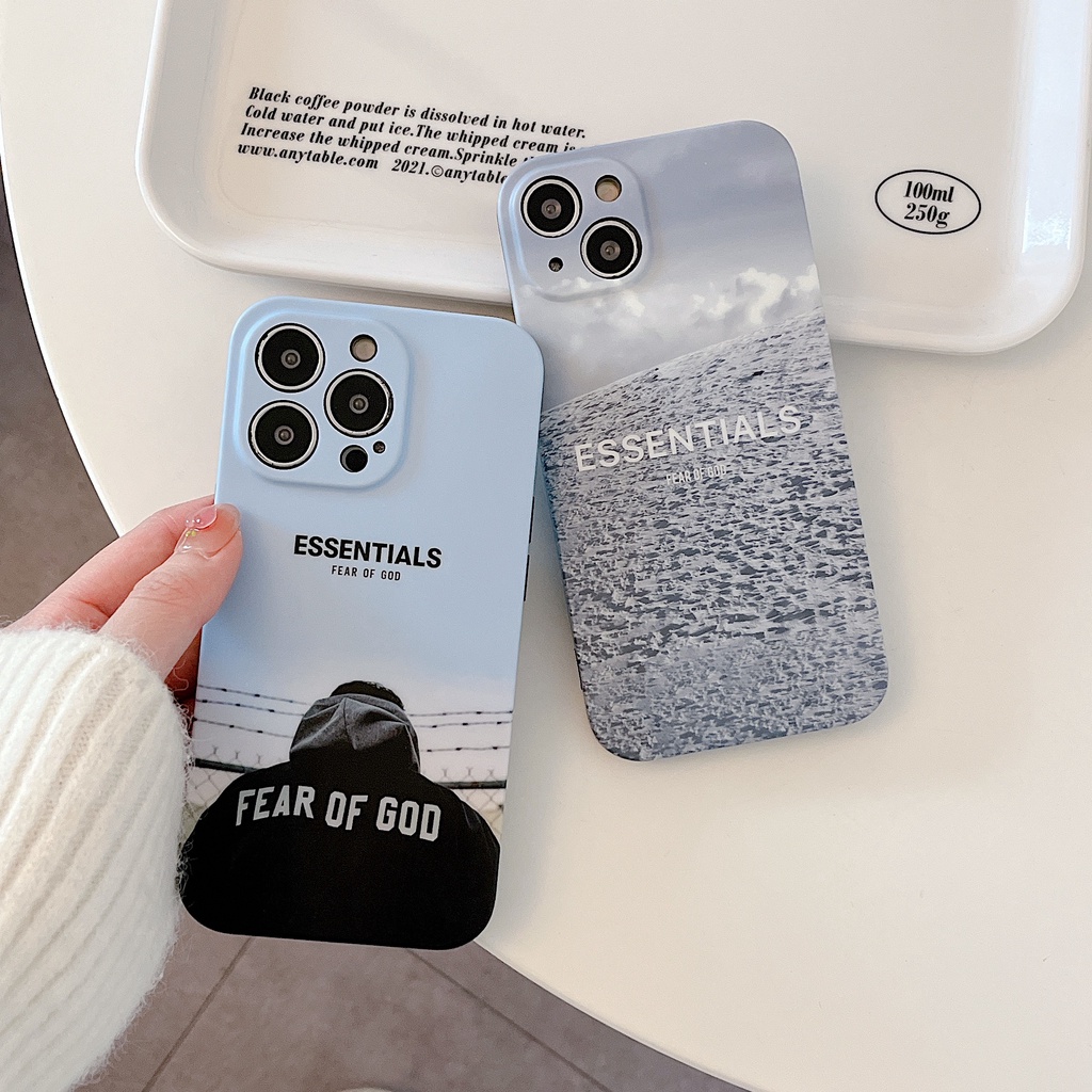 ESSENTIALS FOG Ốp Điện Thoại Mềm Hình Hoạt Hình Cho Iphone 7plus / 8plus x / xs xsmax iPhone11 11promax iPhone12 12pro 12promax iPhone13 13pro 13promax 12mini 13mini