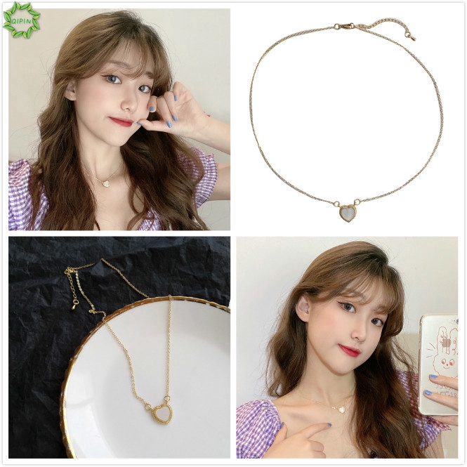 Vòng Cổ Choker Mặt Trái Tim Ngọt Ngào Thời Trang Mùa Hè Cho Nữ