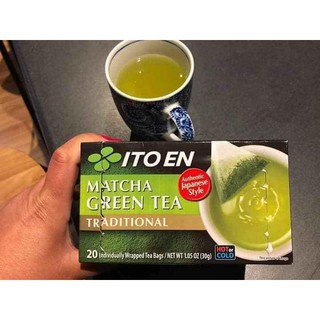 Trà xanh túi lọc Itoen Matcha Green Tea Jasmine - 20 gói (Hương Hoa Nhài)