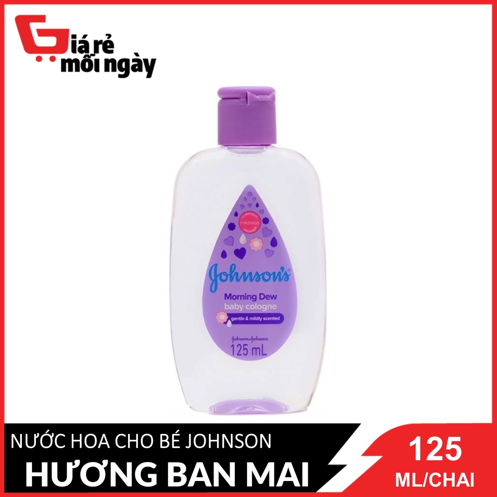 NƯỚC HOA HƯƠNG BAN MAI (Tím) Johnson Baby 125ml / Chai