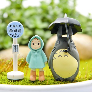 Set 3 Mô Hình Đồ Chơi Nhân Vật Trong Phim Hoạt Hình &Quot; My Neighbor Totoro &Quot;