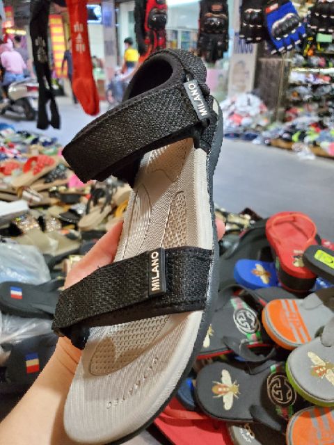 [Free ship] Dép Quai Hậu thời trang sandal Nam Milano mới