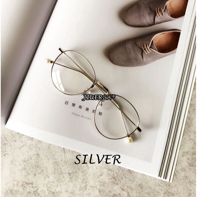 Mắt kính gọng kim loại phong cách Hàn Quốc sang trọng