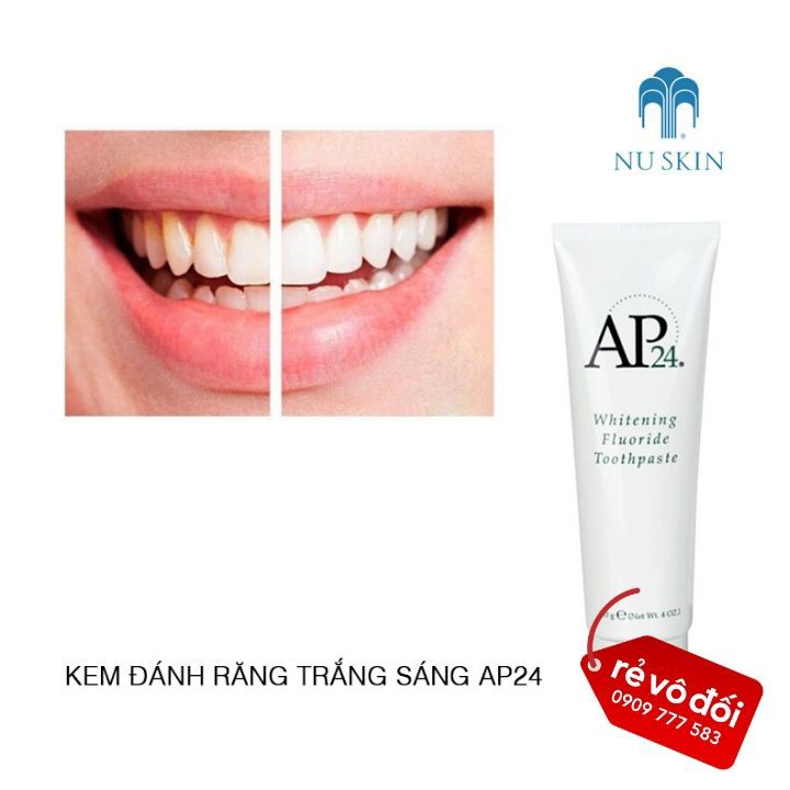 Kem đánh răng AP24 Whiteing Flouride Toothpaste Nuskin 110g - Hàng công ty