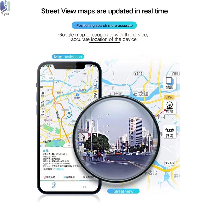 Thiết Bị Định Vị Mini Thông Minh Có Nam Châm Chống Trộm Cho Xe Hơi