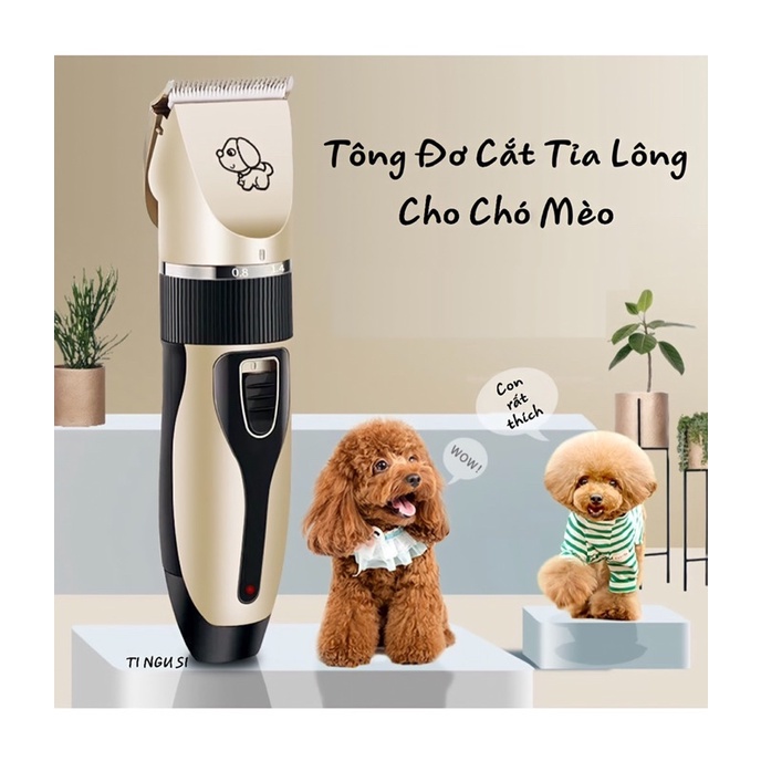 Tông Đơ Cắt Cạo Lông Cho Chó Mèo