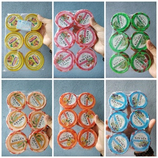 1 Lốc 6 hộp kẹo dẻo đường 18g kim♡yen Loại 1
