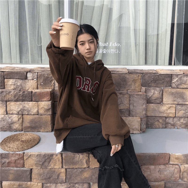 ÁO HOODIE NỈ FORM RỘNG SIÊU ĐẸP CHO DỊP VÀO ĐÔNG SẮP TỚI NA