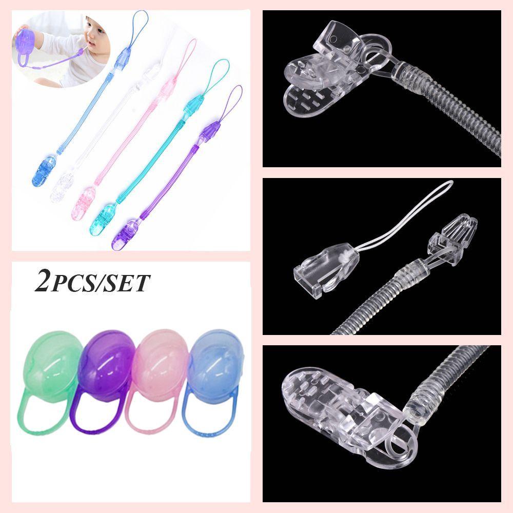 YVE Set 2 Dây Lò Xo Kẹp Núm Vú Giả Cho Bé