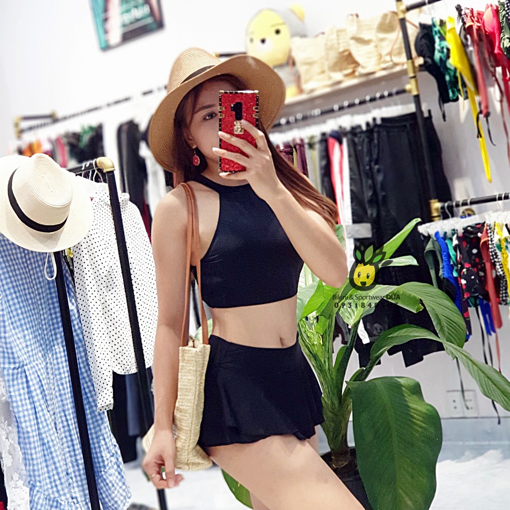 Bikini quần váy xinh kín đáo