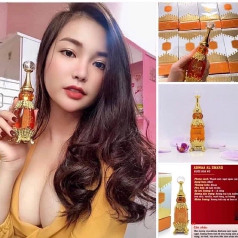 ADWAA AL SHARQ_Tinh dầu DUBAI hương VIỆT KIỂU sang tây_NGỌT NGÀO_Sexy_ FREESHIP (shopee trợ giá siêu rẻ) | Thế Giới Skin Care