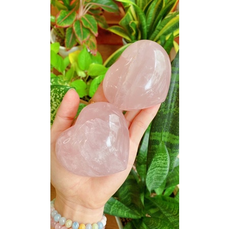 Tim đá Rose Quartz/ Pink Quartz
