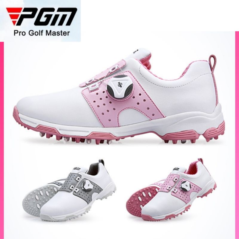 Giày golf PGM XZ098 nữ microfiber cao cấp , đế đinh chống trơn trượt , chống thấm nước , siêu nhẹ bán chạy nhất