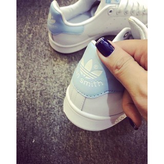 Giày Stan Smith gót xanh da trời siêu hot