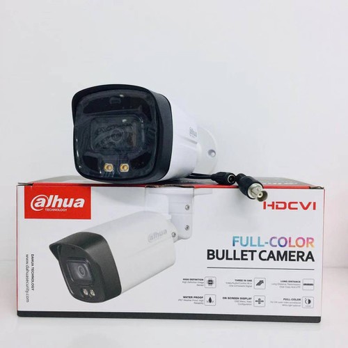 Camera HDCVI 5MP Full-Color có mic thu âm DAHUA DH-HAC-HFW1509TLMP-A-LED